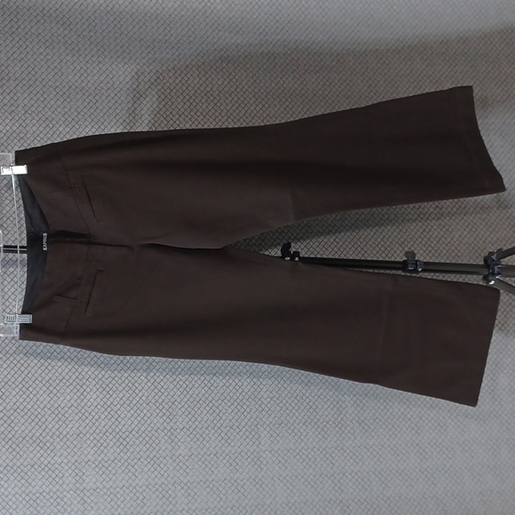 Express Editor Size 6R Dark Brown Slacks Pants - Picture 1 of 12
